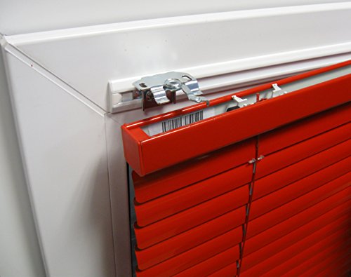 ps QUICKFIX Klebeleisten für Jalousien - auf Maß - bohrfreie Montage am Rahmen Ihres Aluminium- oder Kunststofffensters - Hier bis 100 cm Breite von ps QUICKFIX