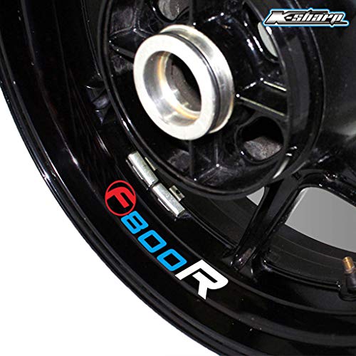 psler Motorrad Reifen Reflektierende Aufkleber Felgenaufkleber für F800R von PSLER