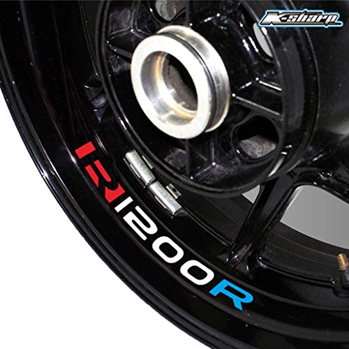 psler Motorrad Reifen Reflektierende Aufkleber Felgenaufkleber für R1200R von psler