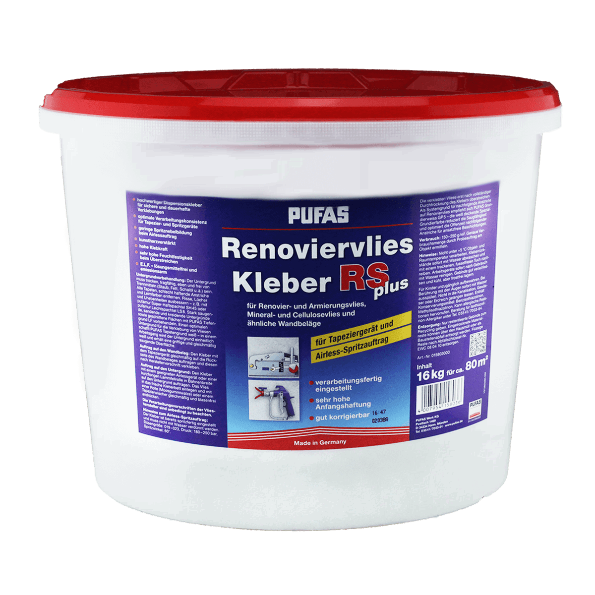 PUFAS Renoviervlies-Kleber RS plus von pufas