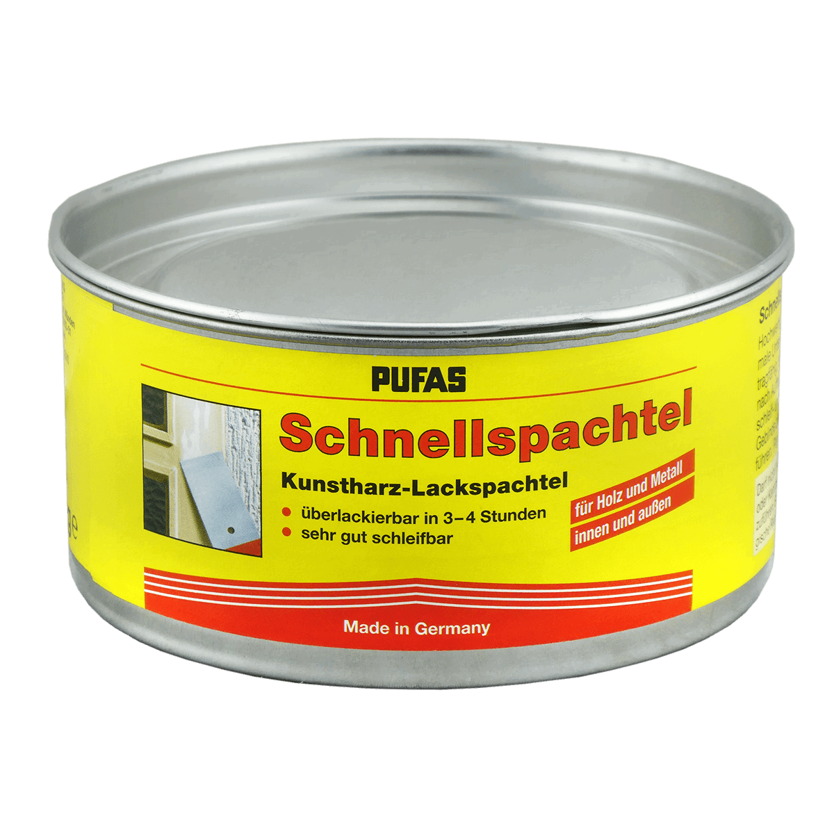 PUFAS Schnellspachtel Kunstharz-Lackspachtelmasse von pufas