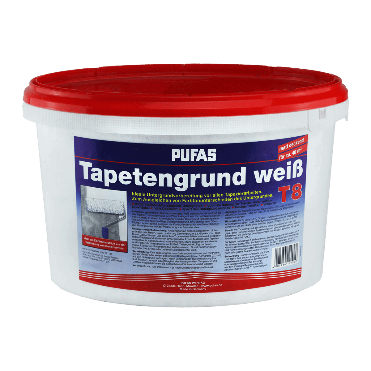 PUFAS Tapetengrund weiß Voranstrich PUFAS Tapetengrund weiß Voranstrich von pufas