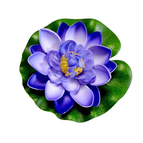 pulunto Künstliche Blume, schwimmend, lebensechte Seerose für Teichlandschaft, Mikro-Q4G3, Dekoration, Garten, 10 cm pulunto Künstliche Blume, schwimmend, lebensechte Seerose für Teichlandschaft, Mikro-Q4G3, Dekoration, Garten, 10 cm von pulunto