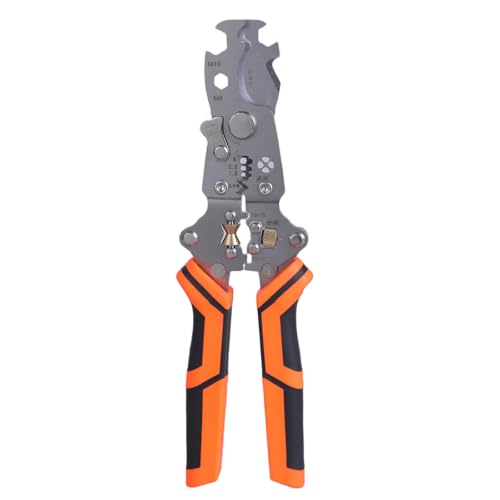 8 Zoll Faltbare Abisolierzange Crimper Kabelschneider Crimpzange Terminals Abisolieren Scheren Schneiden Multifunktionaler Abisolierzange von pumpumlia