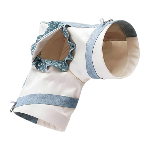 Mehrzweck-Kletterrohrschutz für Hamster, Zuckergleiter, kleine Haustiere mit abnehmbaren Haken, belüfteter Stoffkäfigzugang, multifunktionaler Frettchen-Spieltunnel Mehrzweck-Kletterrohrschutz für Hamster, Zuckergleiter, kleine Haustiere mit abnehmbaren Haken, belüfteter Stoffkäfigzugang, multifunktionaler Frettchen-Spieltunnel von pumpumlia