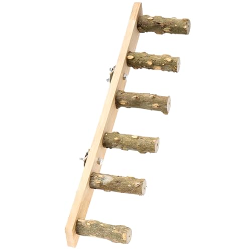 Vogelleiter Natur Sitzstange Ständer Papageien Kratzkäfig Spielzeug Ast Kratzer Sitzstange Leiter für Käfig Vogelleiter Natur Sitzstange Ständer Papageien Kratzkäfig Spielzeug Ast Kratzer Sitzstange Leiter für Käfig von pumpumlia