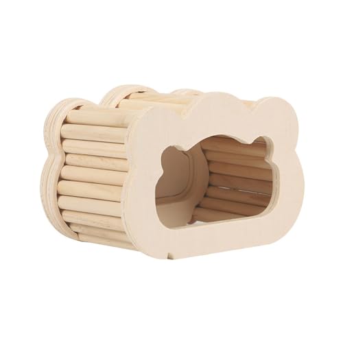 pumpumlia Haustierkäfig-Bett, Unterschlupf für Hamster, Verstecke, Bett, Kleintiere, Hamster, Dekoration, kleine Haustier-Unterschlupf von pumpumlia