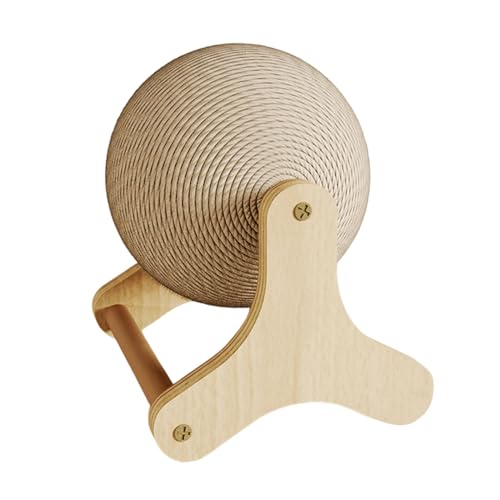 pumpumlia Kratzkugel für Katzen, mit stabilem Ständer, Ersatz-Pad, verschleißfestes, hochdichtes Papier für Kratzer, großes Brett, Radform pumpumlia Kratzkugel für Katzen, mit stabilem Ständer, Ersatz-Pad, verschleißfestes, hochdichtes Papier für Kratzer, großes Brett, Radform von pumpumlia