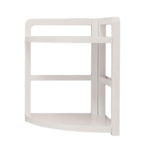 pumpumlia Multifunktionales Holzregal, 2-lagiges Eck-Design, Schreibtisch-Aufbewahrungslösung, platzsparender Eckständer für Zuhause und Büro, Schreibtisch-Aufbewahrungsregal pumpumlia Multifunktionales Holzregal, 2-lagiges Eck-Design, Schreibtisch-Aufbewahrungslösung, platzsparender Eckständer für Zuhause und Büro, Schreibtisch-Aufbewahrungsregal von pumpumlia