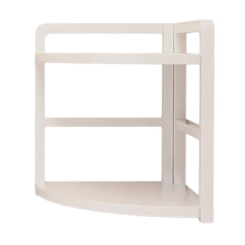 pumpumlia Multifunktionales Holzregal, 2-lagiges Eck-Design, Schreibtisch-Aufbewahrungslösung, platzsparender Eckständer für Zuhause und Büro, Schreibtisch-Aufbewahrungsregal pumpumlia Multifunktionales Holzregal, 2-lagiges Eck-Design, Schreibtisch-Aufbewahrungslösung, platzsparender Eckständer für Zuhause und Büro, Schreibtisch-Aufbewahrungsregal von pumpumlia