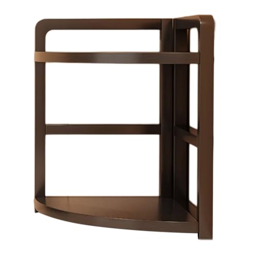 pumpumlia Multifunktionales Holzregal, 2-lagiges Eck-Design, Schreibtisch-Aufbewahrungslösung, platzsparender Eckständer für Zuhause und Büro, Schreibtisch-Aufbewahrungsregal pumpumlia Multifunktionales Holzregal, 2-lagiges Eck-Design, Schreibtisch-Aufbewahrungslösung, platzsparender Eckständer für Zuhause und Büro, Schreibtisch-Aufbewahrungsregal von pumpumlia