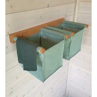 Leinen Taschen Organizer An Der Wand Befestigter Canvas Lagerung Leinen Taschen Organizer An Der Wand Befestigter Canvas Lagerung von pumpurHome