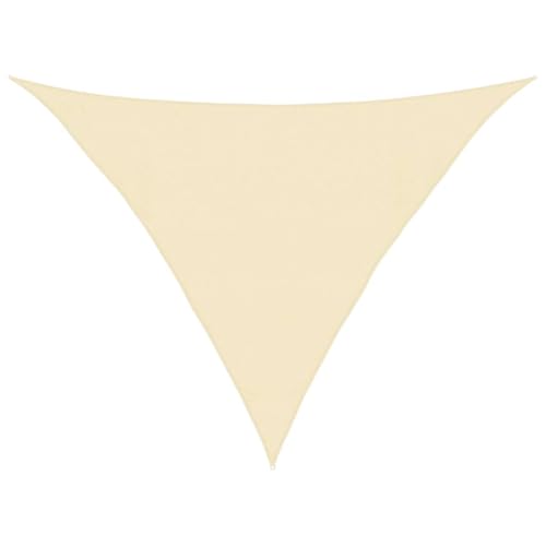 Puraday Dreieckig Sonnensegel Outdoor-Möbel Solarsegel für Balkon Terrasse oder Garten Schimmel- und UV-beständig Creme 5x6x6 m Puraday Dreieckig Sonnensegel Outdoor-Möbel Solarsegel für Balkon Terrasse oder Garten Schimmel- und UV-beständig Creme 5x6x6 m von puraday