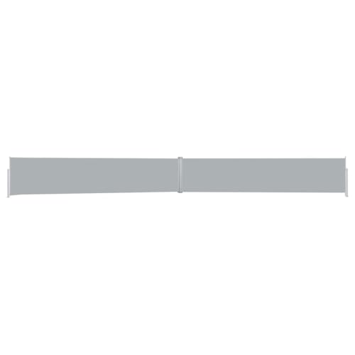 puraday 140x1200 cm Seitenmarkise Ausziehbar Anthrazit Terrassen-Sichtschutz Stilvolle Seitenmarkise Sichtschutz Balkon Seitenwand Wind-Und Sonnenschutz Sichtschutz Und Einfache von puraday