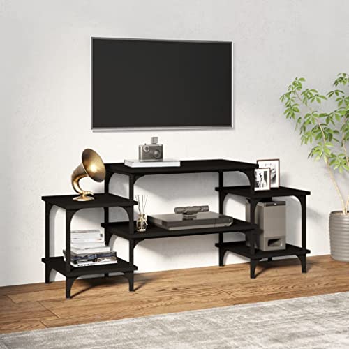 puraday Fernsehschrank Medienschrank TV-Möbel Stereoschrank Aufbewahrungsschrank für Wohnzimmer Schlafzimmer oder Büro Schwarz 117x35x52 cm puraday Fernsehschrank Medienschrank TV-Möbel Stereoschrank Aufbewahrungsschrank für Wohnzimmer Schlafzimmer oder Büro Schwarz 117x35x52 cm von puraday