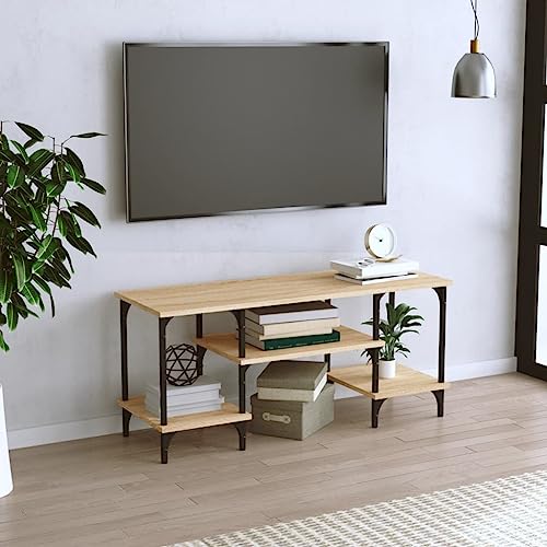 puraday Fernsehschrank Medienschrank TV-Möbel Stereoschrank Aufbewahrungsschrank für Wohnzimmer Schlafzimmer oder Büro Sonoma-Eiche 102x35x45,5 cm puraday Fernsehschrank Medienschrank TV-Möbel Stereoschrank Aufbewahrungsschrank für Wohnzimmer Schlafzimmer oder Büro Sonoma-Eiche 102x35x45,5 cm von puraday