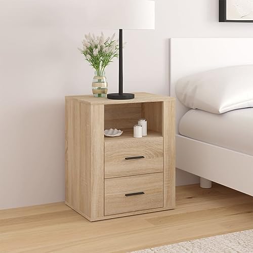 puraday Nachttisch 50x36x60 cm Holzwerkstoff Nachtkommode Komodenschrank Kommode Schubladen Nachttisch Holz Nachttisch Modern Schlafzimmer Möbel Night Stand Nachttischschrank Sonoma-Eiche puraday Nachttisch 50x36x60 cm Holzwerkstoff Nachtkommode Komodenschrank Kommode Schubladen Nachttisch Holz Nachttisch Modern Schlafzimmer Möbel Night Stand Nachttischschrank Sonoma-Eiche von puraday