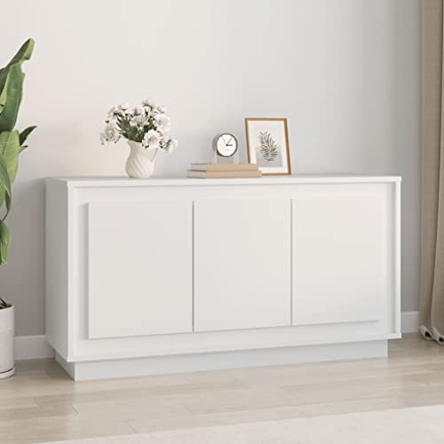 puraday Sideboard Schrank 102x35x55 cm Seitenschrank Esszimmerschrank Standschrank Beistellschrank Aufbewahrungsschrank Holz für Schlafzimmer Wohnzimmer Küche Flur Esszimmer Weiß puraday Sideboard Schrank 102x35x55 cm Seitenschrank Esszimmerschrank Standschrank Beistellschrank Aufbewahrungsschrank Holz für Schlafzimmer Wohnzimmer Küche Flur Esszimmer Weiß von puraday