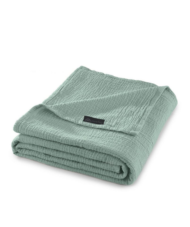 Wolldecke Set Musselin 150x200 Design Matcha Gruen, pure hug, Sommer Geschenke Idee Frauen Männer weich sale Reißverschluss Partner Wolldecke Set Musselin 150x200 Design Matcha Gruen, pure hug, Sommer Geschenke Idee Frauen Männer weich sale Reißverschluss Partner von pure hug