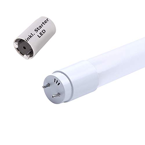 pureled Led Leuchtstoffröhre 2835 SMD T8 G13 60cm 3000K 9W StarterLED inkl. (warmweiß) von pureled