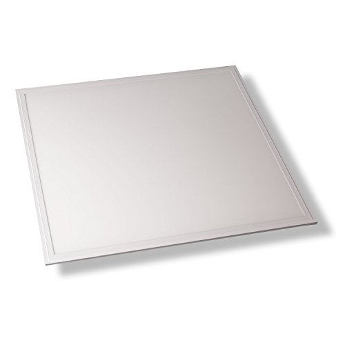 pureled LED Panel BACKLAGHT Ultraslim 60x60cm Kaltweiß 6500K 48W 4800lm Lampe Leuchte Deckenleuchte Pendelleuchte Wandleuchte inkl. Trafo und Befestigungsmaterial: Aufbaurahmen von pureled