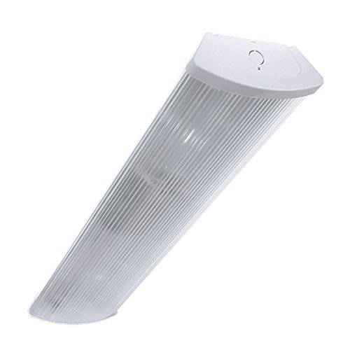 PureLed SUPER SET LED Deckenleuchte Luna LED mit 2X T8 LED 18W warmweiß 3000K G13 Bürolampe Büroleuchte von pureled
