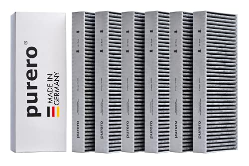 purero Aktivkohlefilter-Set (3x2er Set) geeignet für Bora BASIC BAKFS - Aktivkohlefilter - Made in Germany von purero