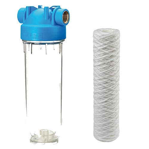 purway Crystal Group® DP1 PFA 25 mcr 5000L/h 3/4" Wasserfilter Trinkwasser Vorfilter von purway Crystal Group