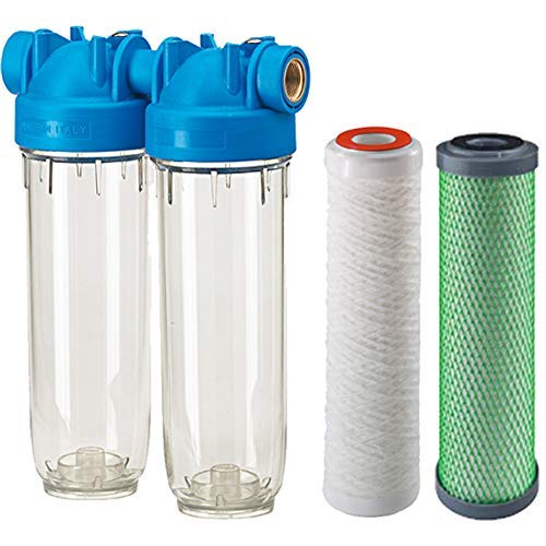 DP2 PFAG-Pb 1 mcr 3/4" Doppelfilter Trinkwasser Filter Schwermetalle Nickel Blei DP2 PFAG-Pb 1 mcr 3/4" Doppelfilter Trinkwasser Filter Schwermetalle Nickel Blei von purway Crystal Group