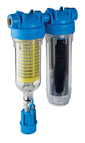 HYDRA Rainmaster DUO RLH LA 1" Zoll Wasserfiltergehäuse plus Filter von purway Crystal Group