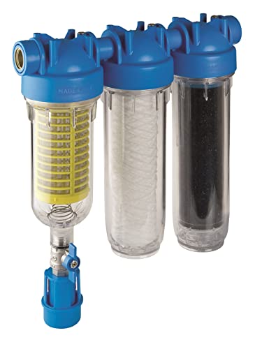 HYDRA Rainmaster TRIO RLH LA 1" Zoll Wasserfiltergehäuse plus Filter von purway Crystal Group