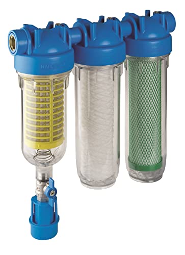 HYDRA Rainmaster Trio RLH CB/EC 1" - Hauswasserfilter Brunnenwasserfilter von purway Crystal Group