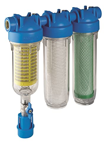 HYDRA Rainmaster Trio RLH CB/EC 1" Hauswasserfilter Brunnenwasser Filter von purway Crystal Group