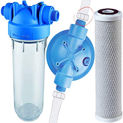 MP-CB Untertisch Wasserfilter 1/2" Carbon-Block Chlor Pestizide Insektizide von purway Crystal Group