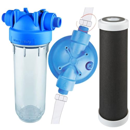 MP-PCA Untertisch Wasserfilter 1/2" Carbon-Block Mikroorganismen Bakterien Chlor von purway Crystal Group