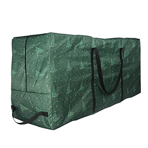 Christmas Tree Storage Bag | Weihnachtsbaum Tasche mit 4 Henkeln | Robuster Wasserdichter 210D Oxford Zwei Wege/Doppelreißverschluss Weihnachtsbaum Aufbewahrung von puzzlegame