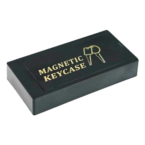 puzzlegame Magnetischer Schlüsselkasten, magnetischer Schlüsselhalter unter dem Auto - Aufbewahrungsbox Magnet Schlüsselbox - Schlüsselschränke für den Außenbereich, Aufbewahrungsorganisator, von puzzlegame