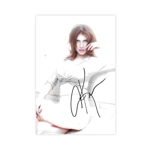 Anna Kendrick Leinwand-Poster, Wandkunst, Dekordruck, Bild Gemälde für Wohnzimmer, Schlafzimmer, Dekoration, 40 x 60 cm Anna Kendrick Leinwand-Poster, Wandkunst, Dekordruck, Bild Gemälde für Wohnzimmer, Schlafzimmer, Dekoration, 40 x 60 cm von pwscar
