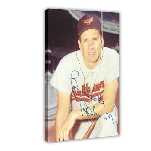 Brooks Robinson Leinwand-Poster, Wandkunst, Dekordruck, Bild Gemälde für Wohnzimmer, Schlafzimmer, Dekoration, 50 x 75 cm Brooks Robinson Leinwand-Poster, Wandkunst, Dekordruck, Bild Gemälde für Wohnzimmer, Schlafzimmer, Dekoration, 50 x 75 cm von pwscar