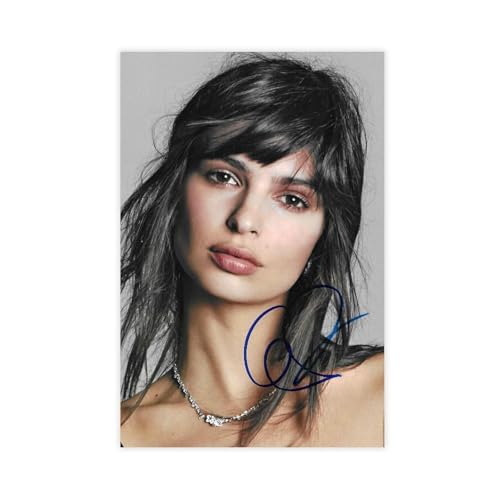 Emily Ratajkowski Leinwand-Poster, Wandkunst, Dekordruck, Bild Gemälde für Wohnzimmer, Schlafzimmer, Dekoration, 40 x 60 cm Emily Ratajkowski Leinwand-Poster, Wandkunst, Dekordruck, Bild Gemälde für Wohnzimmer, Schlafzimmer, Dekoration, 40 x 60 cm von pwscar