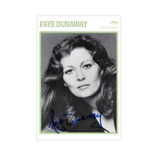 Faye Dunaway Leinwandposter Schlafzimmer Dekor Landschaft Büro Zimmer Dekor Geschenk 60 x 90 cm Faye Dunaway Leinwandposter Schlafzimmer Dekor Landschaft Büro Zimmer Dekor Geschenk 60 x 90 cm von pwscar