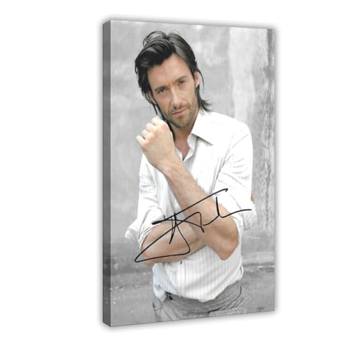 Hugh Jackman Leinwand-Poster, Wandkunst, Dekordruck, Bild Gemälde für Wohnzimmer, Schlafzimmer, Dekoration, 30 x 45 cm Hugh Jackman Leinwand-Poster, Wandkunst, Dekordruck, Bild Gemälde für Wohnzimmer, Schlafzimmer, Dekoration, 30 x 45 cm von pwscar
