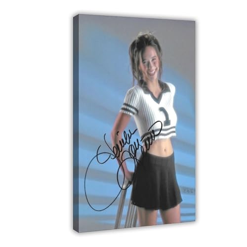 Jennifer Love Hewitt Leinwandposter Schlafzimmer Dekor Landschaft Büro Zimmer Dekor Geschenk 50 x 75 cm von pwscar