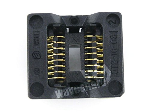 pzsmocn OTS-16-1.27-03 Enplas IC Test & Burn-in Socket, for SOP8-SOP16, SO8-SO16, SOIC8-SOIC16 Package Pitch: 1.27mm pzsmocn OTS-16-1.27-03 Enplas IC Test & Burn-in Socket, for SOP8-SOP16, SO8-SO16, SOIC8-SOIC16 Package Pitch: 1.27mm von pzsmocn