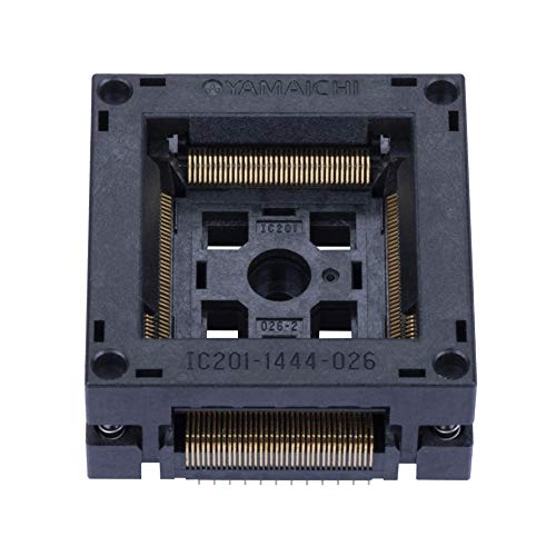 pzsmocn IC201-1444-026 Yamaichi IC Test & Burn-in Socket, for QFP144/TQFP144/FQFP144/PQFP144 Package Pitch: 0.5mm pzsmocn IC201-1444-026 Yamaichi IC Test & Burn-in Socket, for QFP144/TQFP144/FQFP144/PQFP144 Package Pitch: 0.5mm von pzsmocn