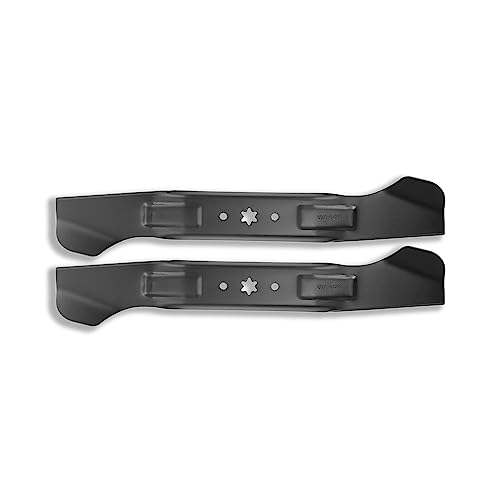 q&p Rasenmähermesser für MTD 942-04290 942-04244 742-04244 942-04244A 116,8 cm Deck, 2 Stück von q&p