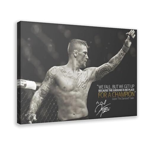 qdfaec Dustin Poirier – Boxer-Poster, Leinwandposter, Wandkunst, Dekordruck, Bild Gemälde für Wohnzimmer, Schlafzimmer, Dekoration, 30 x 45 cm qdfaec Dustin Poirier – Boxer-Poster, Leinwandposter, Wandkunst, Dekordruck, Bild Gemälde für Wohnzimmer, Schlafzimmer, Dekoration, 30 x 45 cm von qdfaec