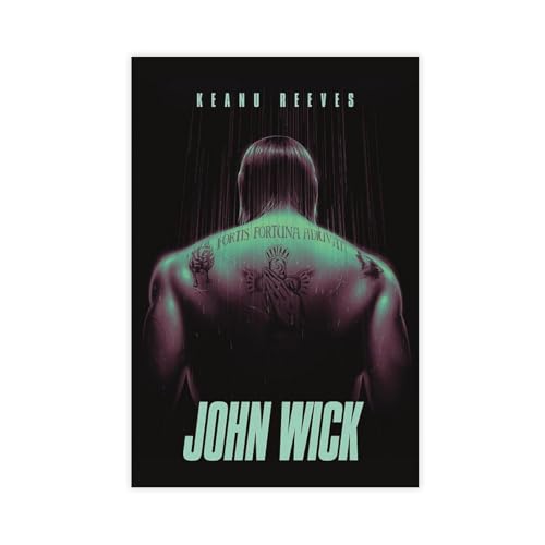 qdfaec John Wick Poster auf Leinwand, Schlafzimmer, Dekoration, Landschaft, Büro, Raumdekoration, Geschenk, 50 x 75 cm qdfaec John Wick Poster auf Leinwand, Schlafzimmer, Dekoration, Landschaft, Büro, Raumdekoration, Geschenk, 50 x 75 cm von qdfaec