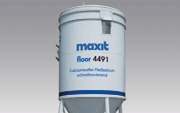 maxit floor 4491 turbo | 25kg | Calciumsulfat-Fließestrich, Estrich, Vergussestrich, Heizestrich für schnelle Sanierung und Renovierung | schnelltrocknend, Calciumsulfat gebunden von qdwq-US