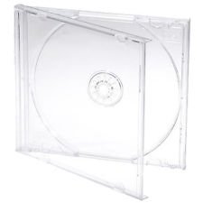 10 X Single Clear CD Jewel Case - 10.4mm Branded Network Trading von qdwq-US